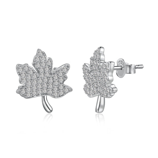 [Everoly JW]Exquisite Maple Leaf Design Earrings