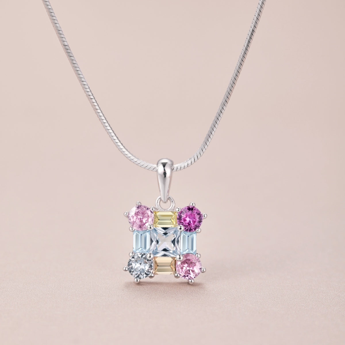 [Everoly JW]Gorgeous Multi Colorful Necklace