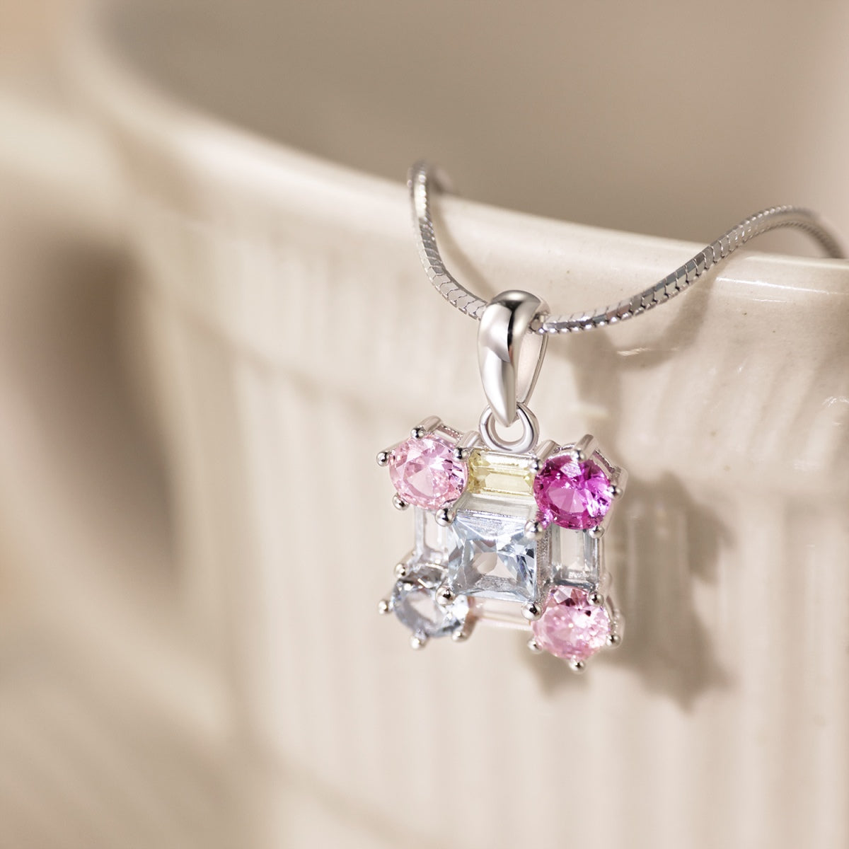 [Everoly JW]Gorgeous Multi Colorful Necklace