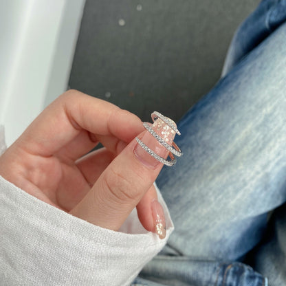 [Everoly JW]Unique Vibrant Entangle Daily Ring