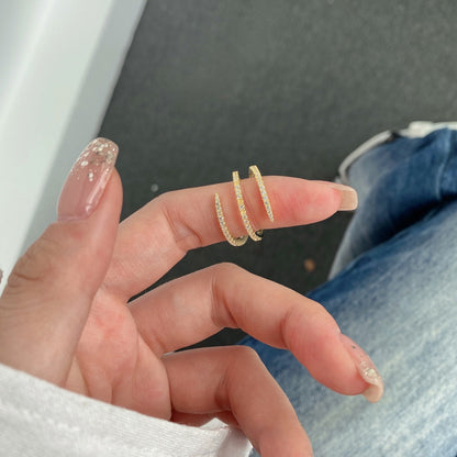 [Everoly JW]Unique Vibrant Entangle Daily Ring