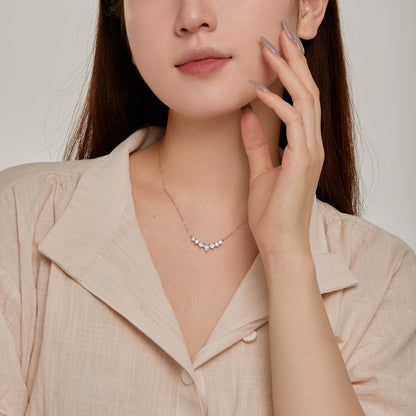 [Everoly JW]Dainty Colorful Heart Necklace