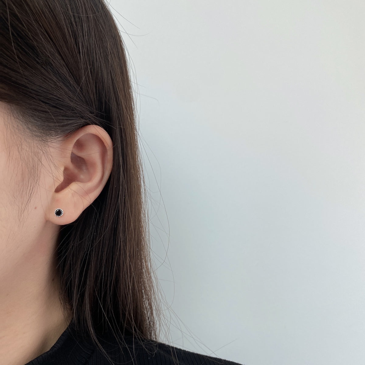 [Everoly JW]Sparkling Colorful Round Shape Earrings