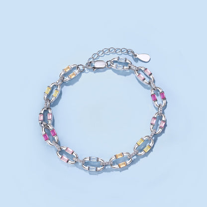 [Everoly JW]Dazzling Colorful Daily Bracelet