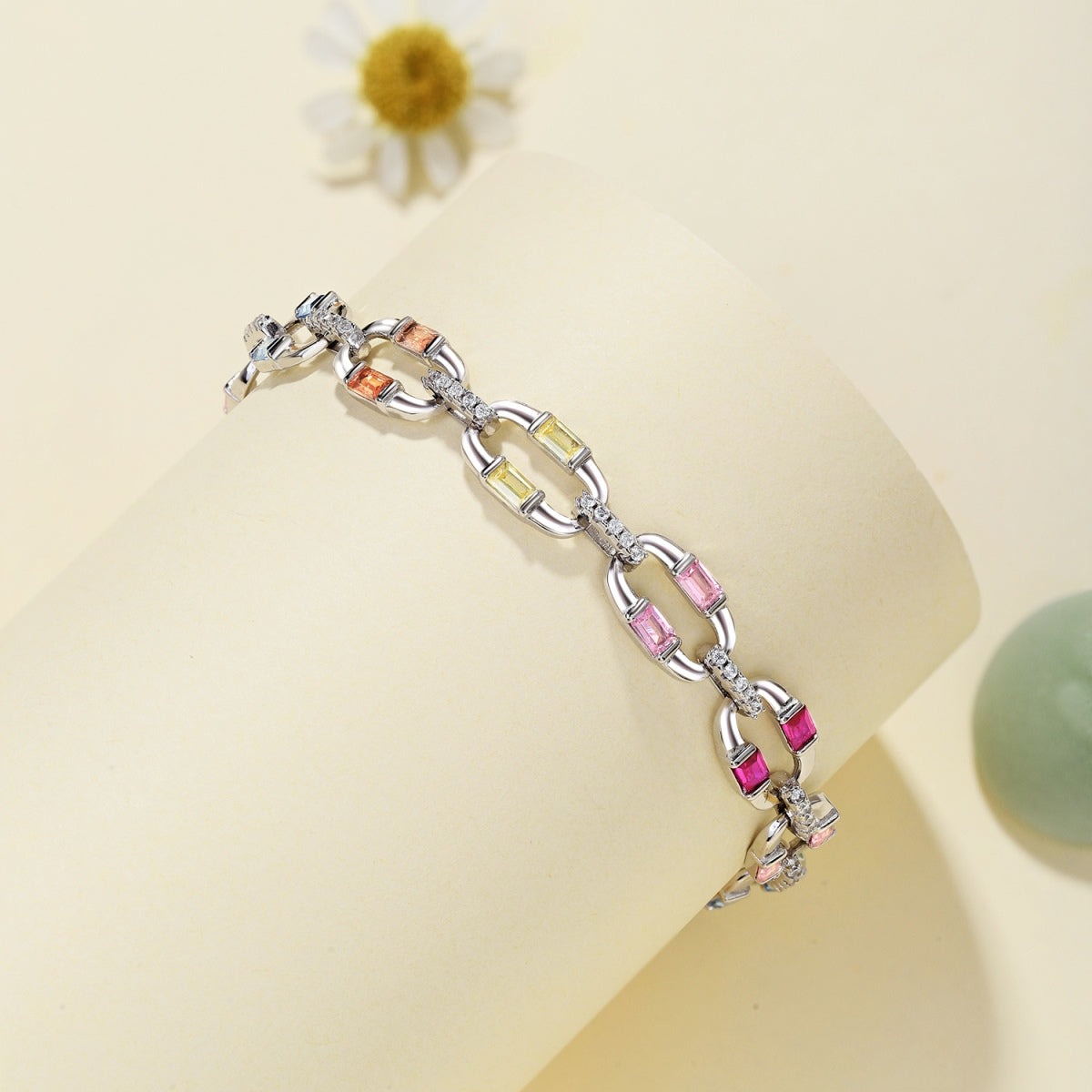[Everoly JW]Dazzling Colorful Daily Bracelet
