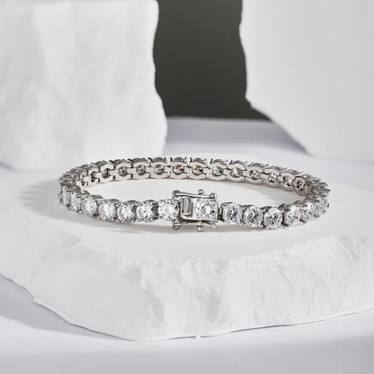 [Everoly JW]Ornate Sparkling Round Cut Wedding Bracelet