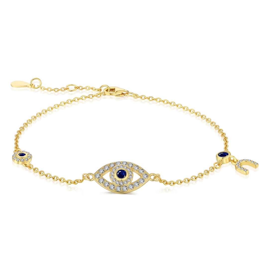 [Everoly JW]Dainty Eye Shape Necklace