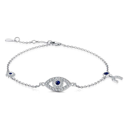[Everoly JW]Dainty Eye Shape Necklace
