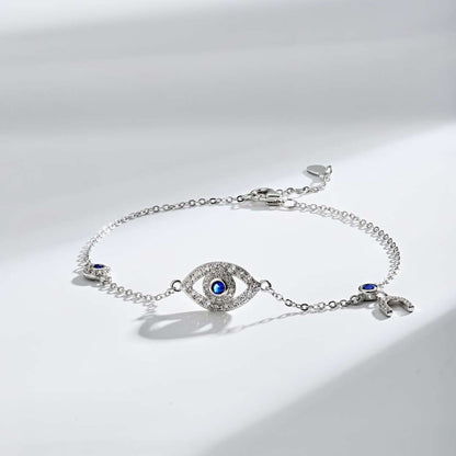 [Everoly JW]Dainty Eye Shape Necklace