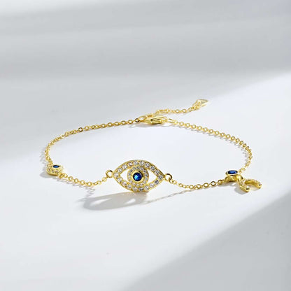 [Everoly JW]Dainty Eye Shape Necklace