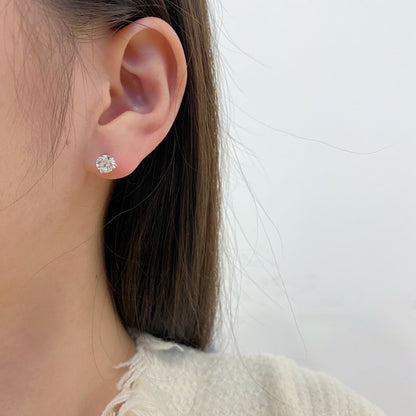 [Everoly JW]Dainty Round Shape Earrings