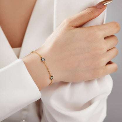 [Everoly JW]Delicate Round Shape Pendent Necklace