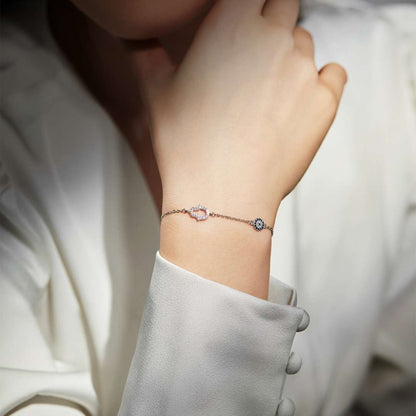 [Everoly JW]Gost Shape & Round Shape Necklace