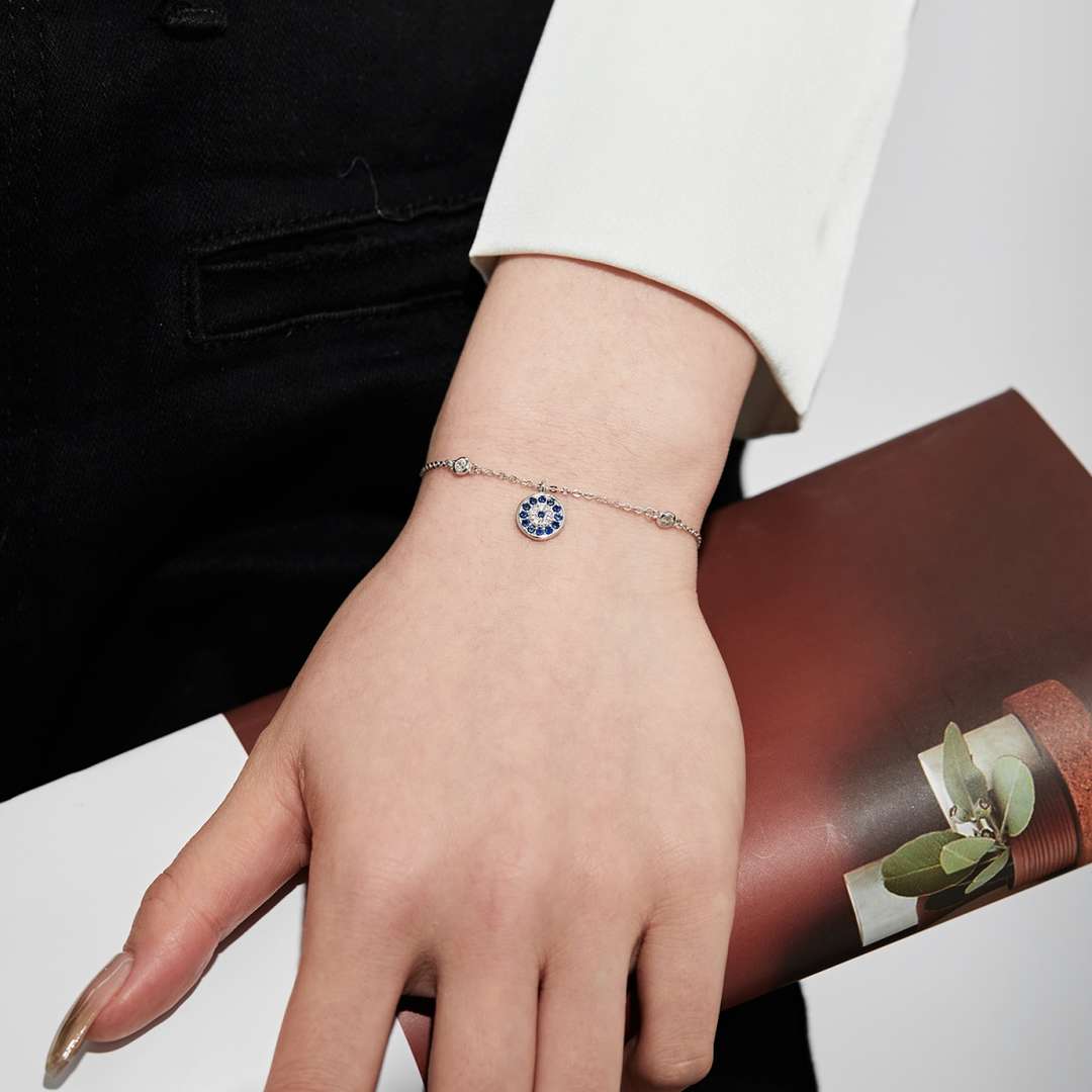 [Everoly JW]Devil's Eye Round Shape Bracelet