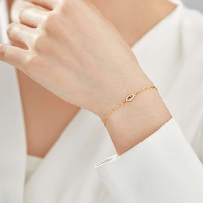 [Everoly JW]Evil Eye Shape Necklace