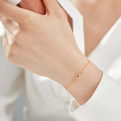 [Everoly JW]Evil Eye Shape Necklace