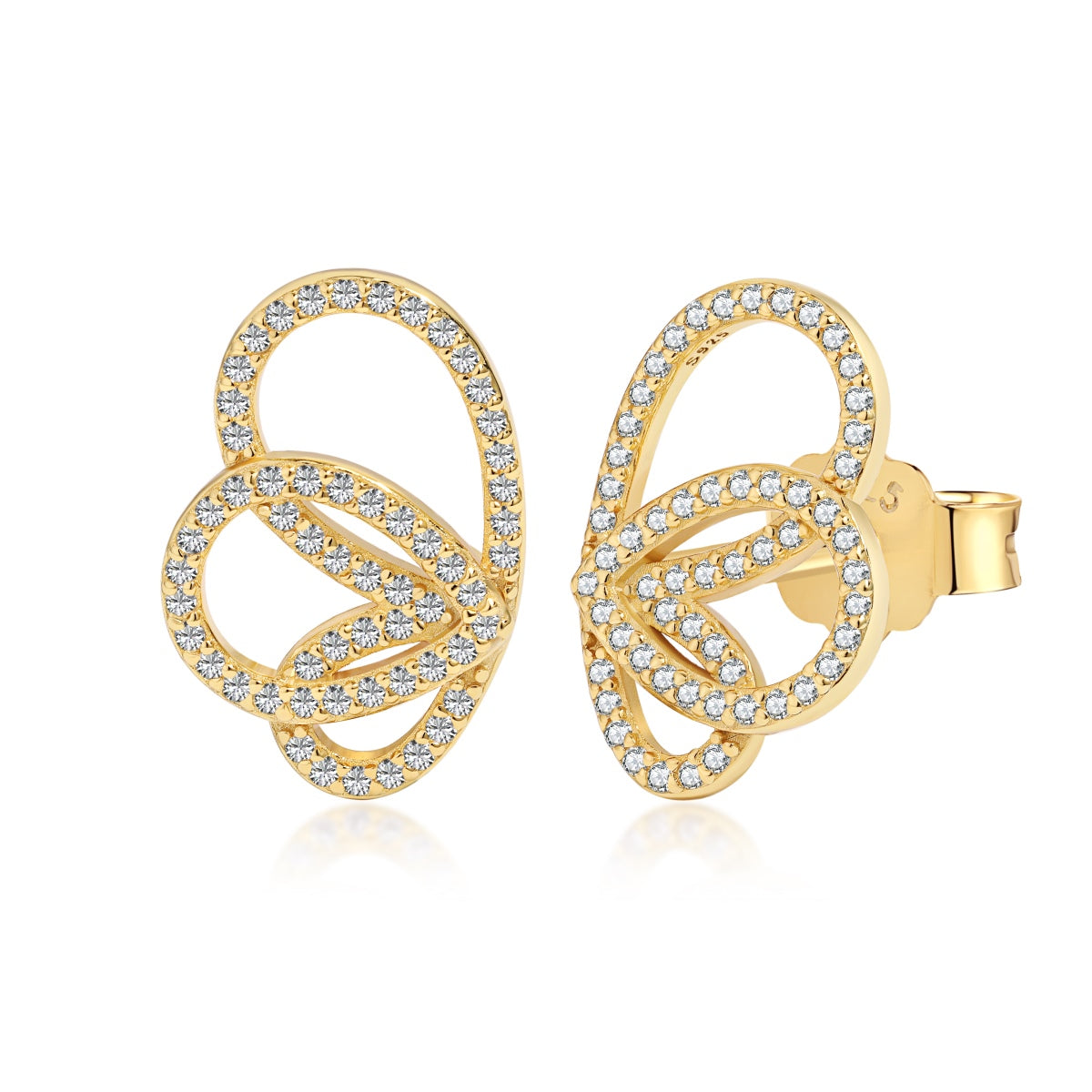 [Everoly JW]Exquisite Butterfly Shape Earrings