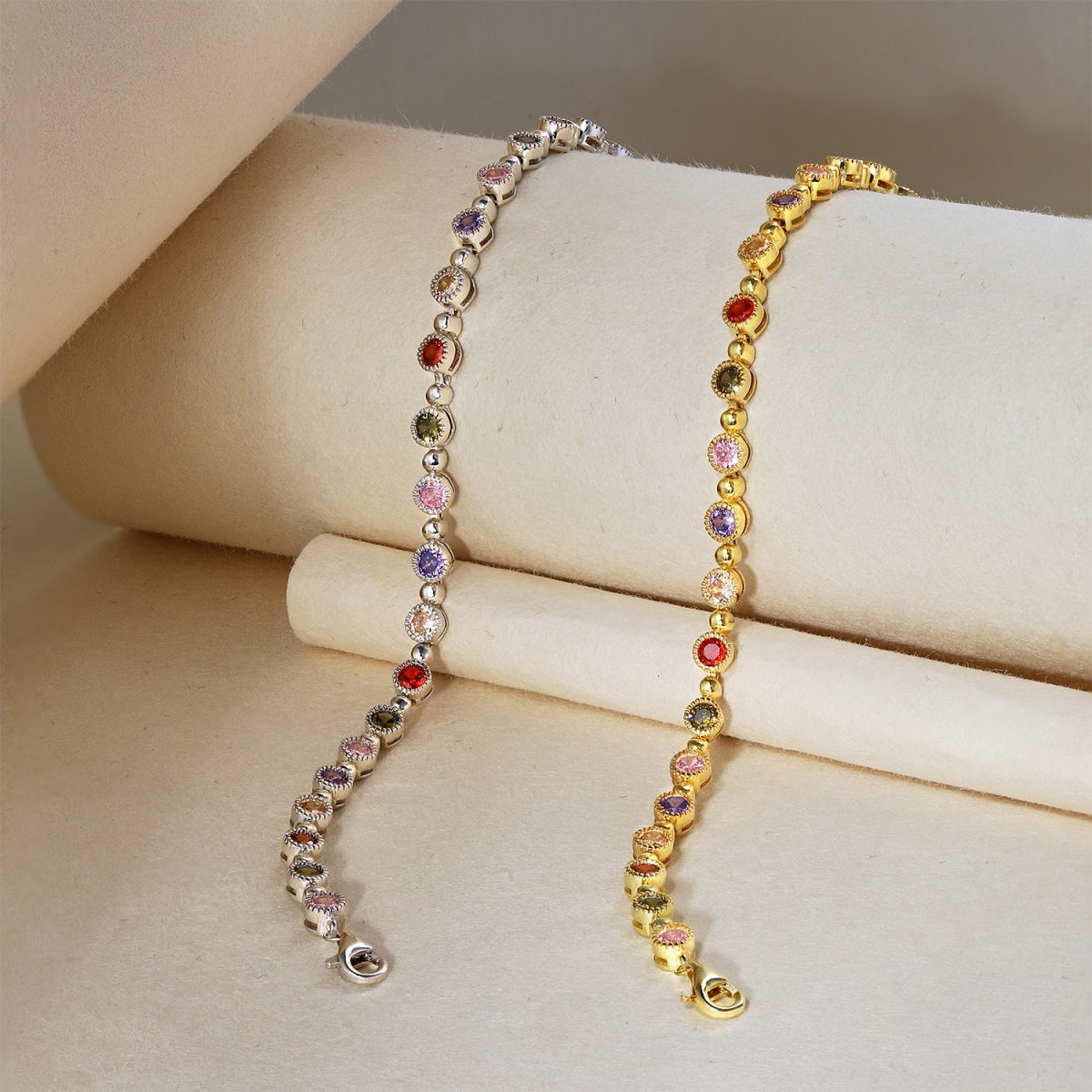 [Everoly JW]Sparkling Exquisite Round Cut Party Bracelet