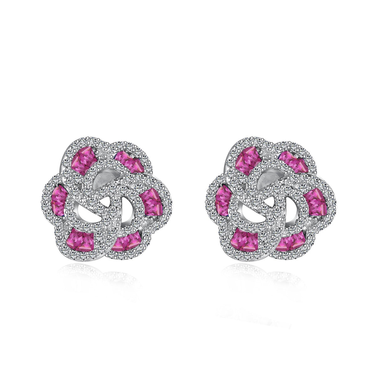 [Everoly JW]Exquisite Flower Shape Daily Earrings