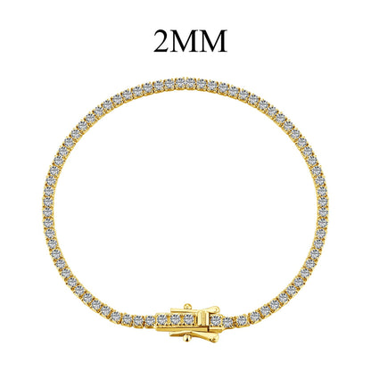 [Everoly JW]Radiant Colorful Round Cut Party Bracelet