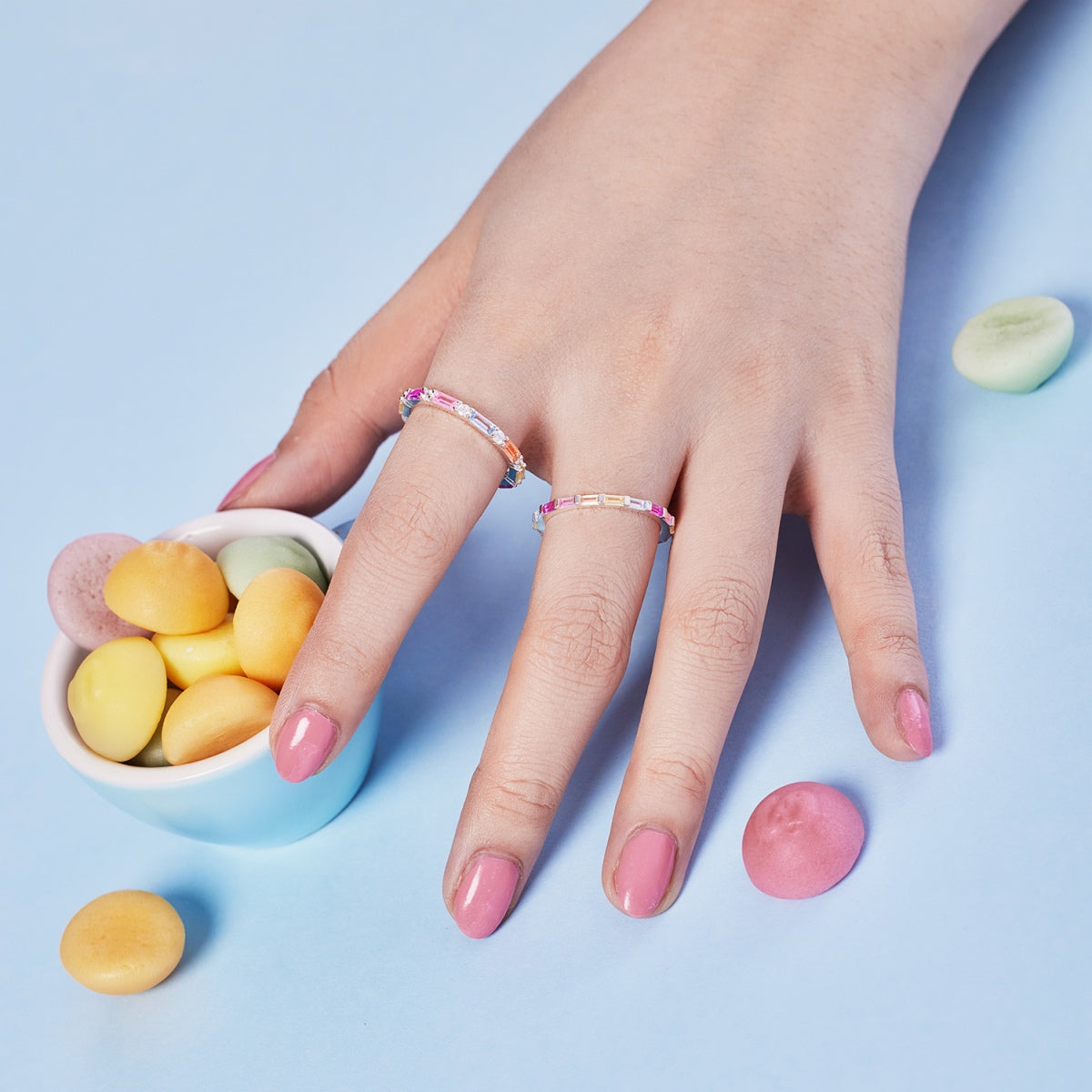 [Everoly JW]Lively In Shades Elegant Radiant Cut Daily Ring