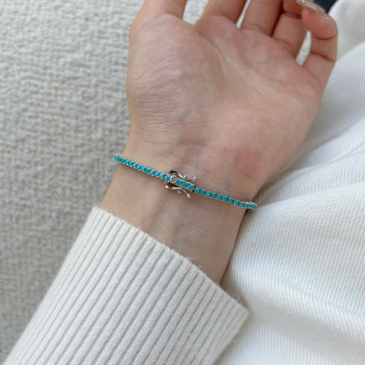 [Everoly JW]Dazzling Exquisite Round Cut Daily Bracelet