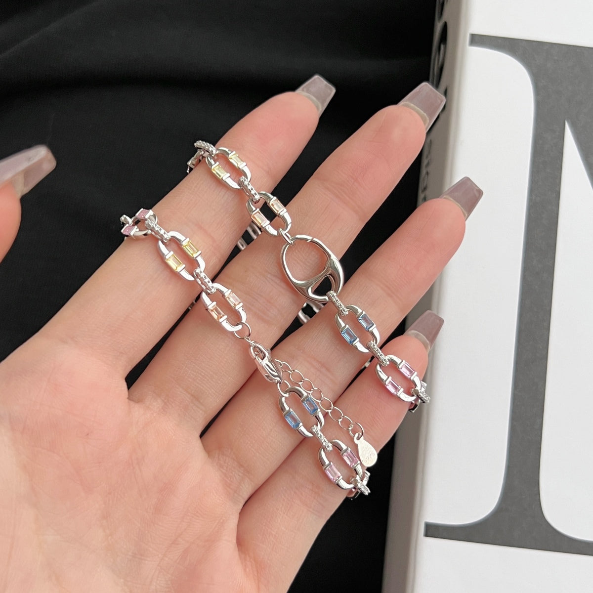 [Everoly JW]Dazzling Colorful Daily Bracelet