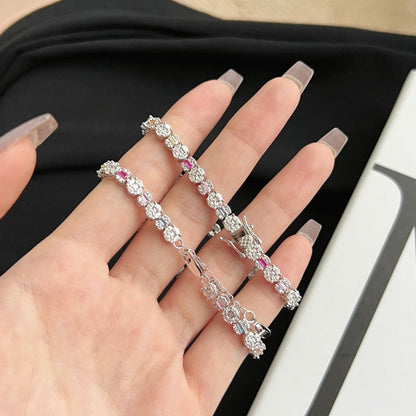 [Everoly JW]Dazzling Radiant Multi Cut Daily Bracelet