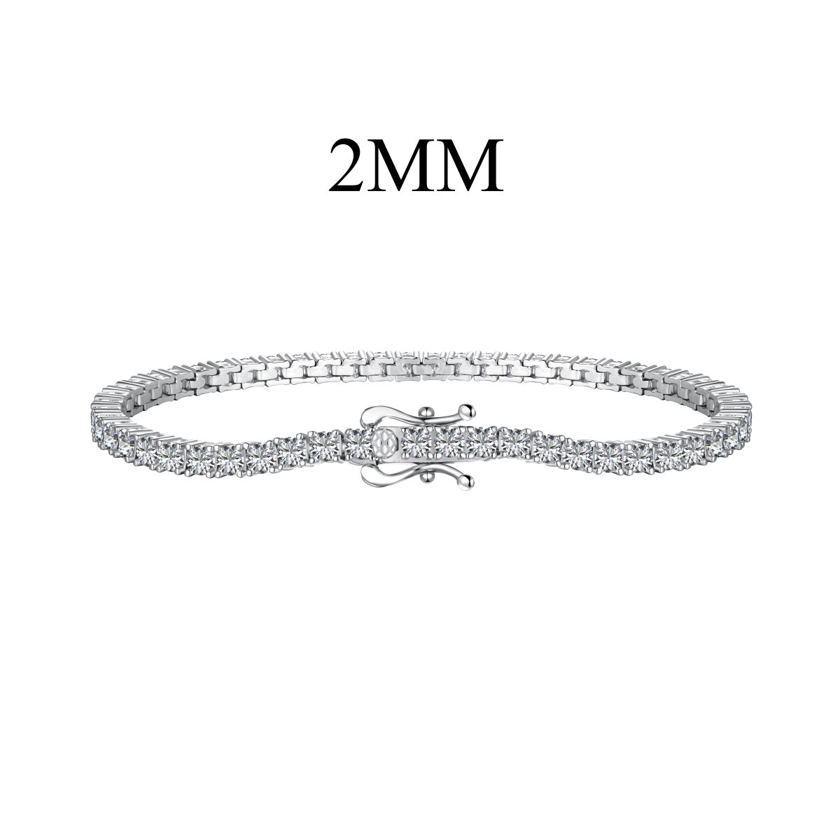 [Everoly JW]Dazzling Exquisite Round Cut Daily Bracelet