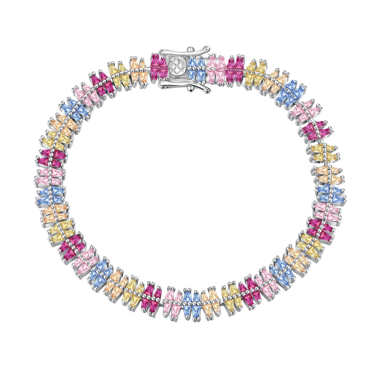[Everoly JW]Sparkling Exquisite Multi Cut Party Bracelet