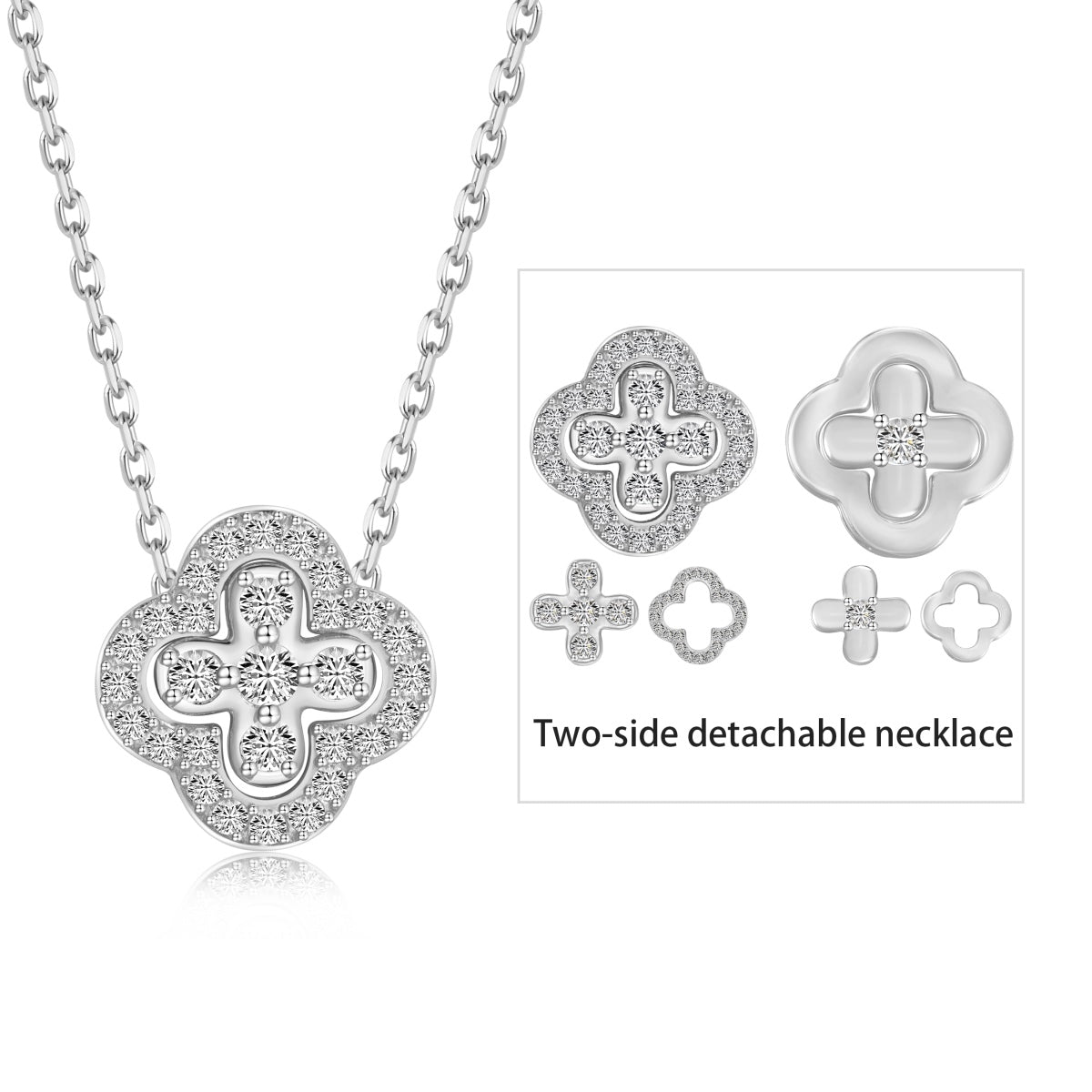 [Everoly JW]Four-Leaf Clover Various DIY Wearable Necklaces