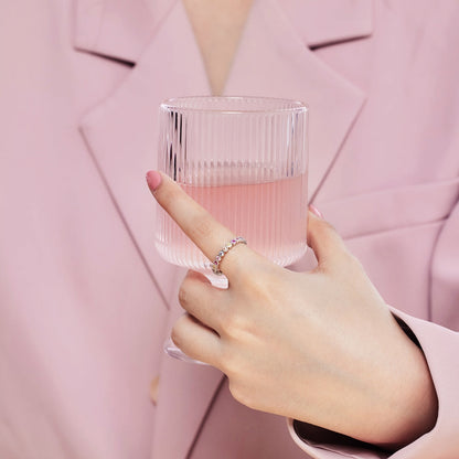 [Everoly JW]Exquisite Colorful Round Cut Party Ring