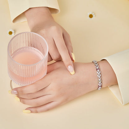 [Everoly JW]Dainty Exquisite Flower Shape Daily Bracelet