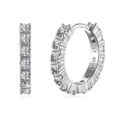 [Everoly JW]Radiant Colorful Round Cut Earrings