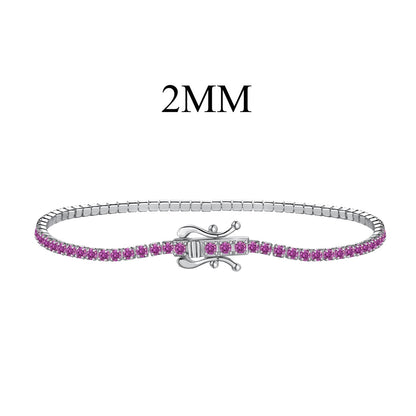 [Everoly JW]Radiant Colorful Round Cut Party Bracelet