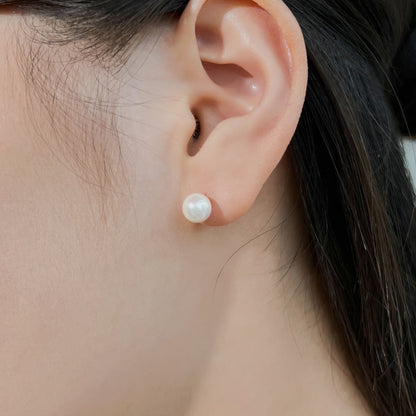 [Everoly JW]Delicate Pearl Earrings