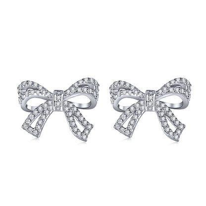[Everoly JW]Dainty Bow Shape Earrings