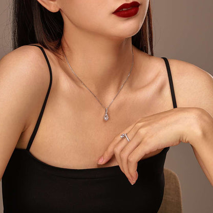 [Everoly JW]Delicate Water Drop Shape Fashion Necklace