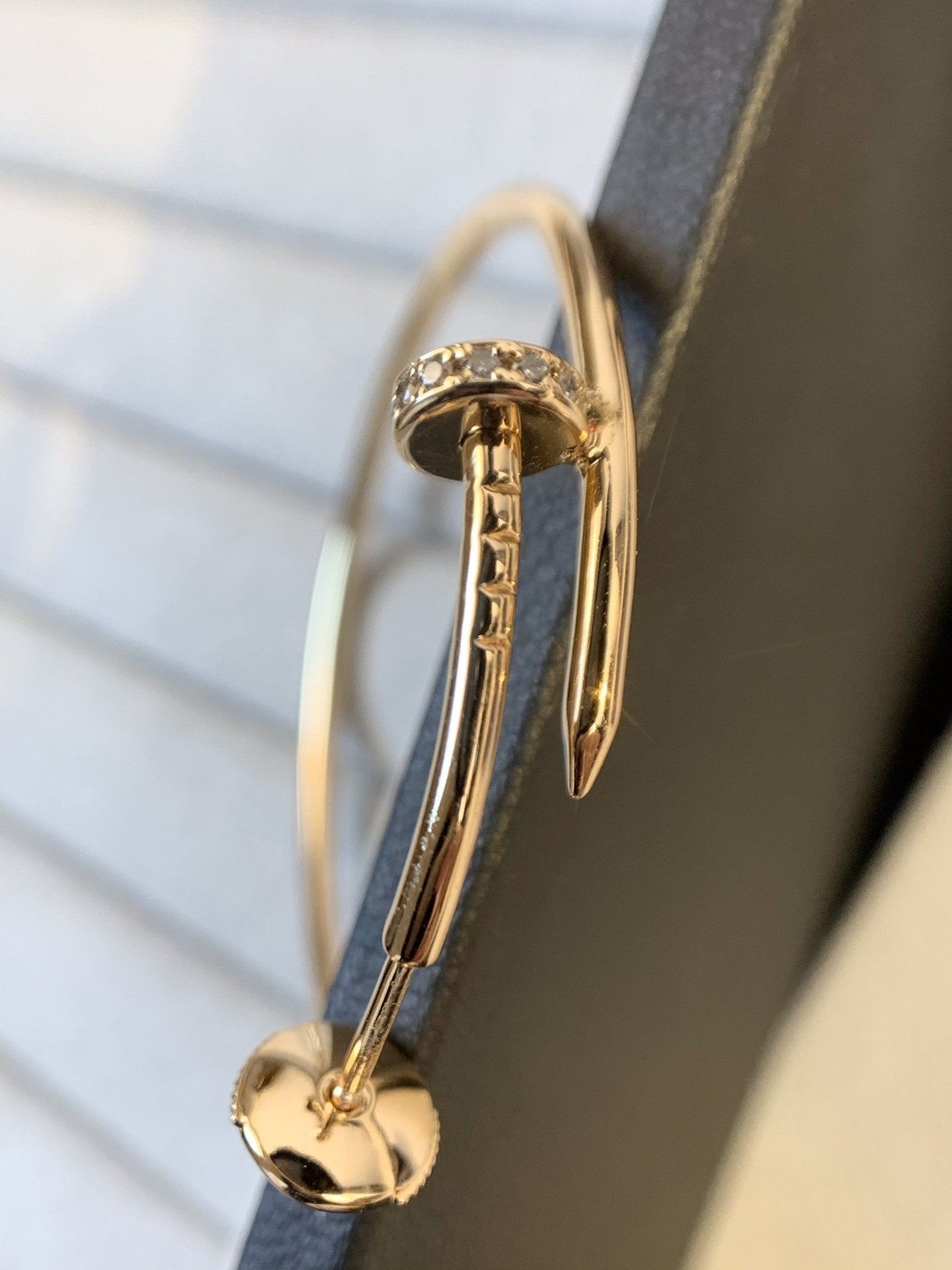 [Everoly JW]JUSTE EARRINGS GOLD DIAMONDS 1.8MM