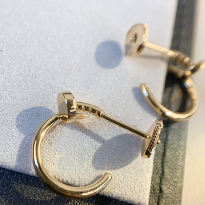 [Everoly JW]JUSTE EARRINGS PINK GOLD