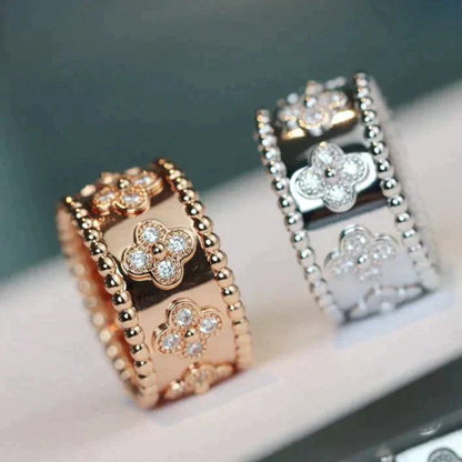 [Everoly JW]CLOVER KALEIDOSCOPE RING 10MM