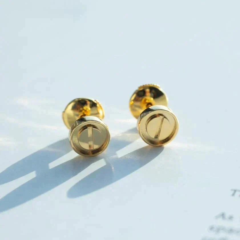 [Everoly JW]LOVE EARRINGS GOLD 10MM