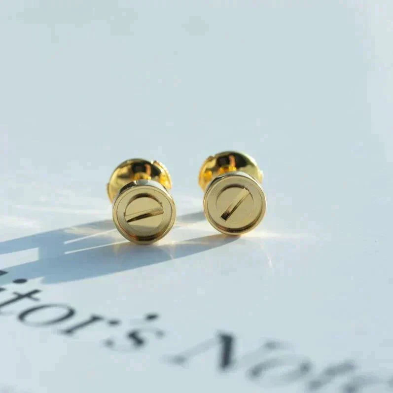 [Everoly JW]LOVE EARRINGS GOLD 10MM