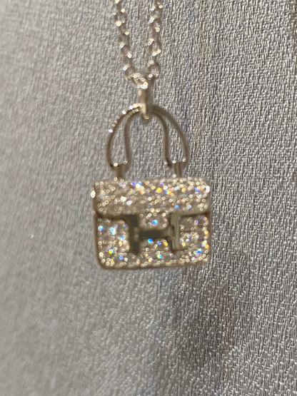[Everoly JW]CONSTANCE PEDANT DIAMOND NECKLACE
