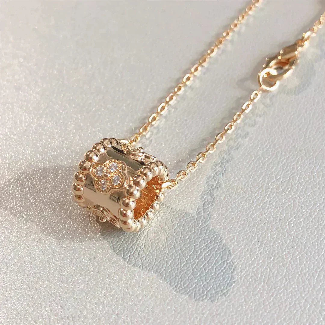 [Everoly JW]PERLEE PEDANT NECKLACE GOLD / ROSE GOLD