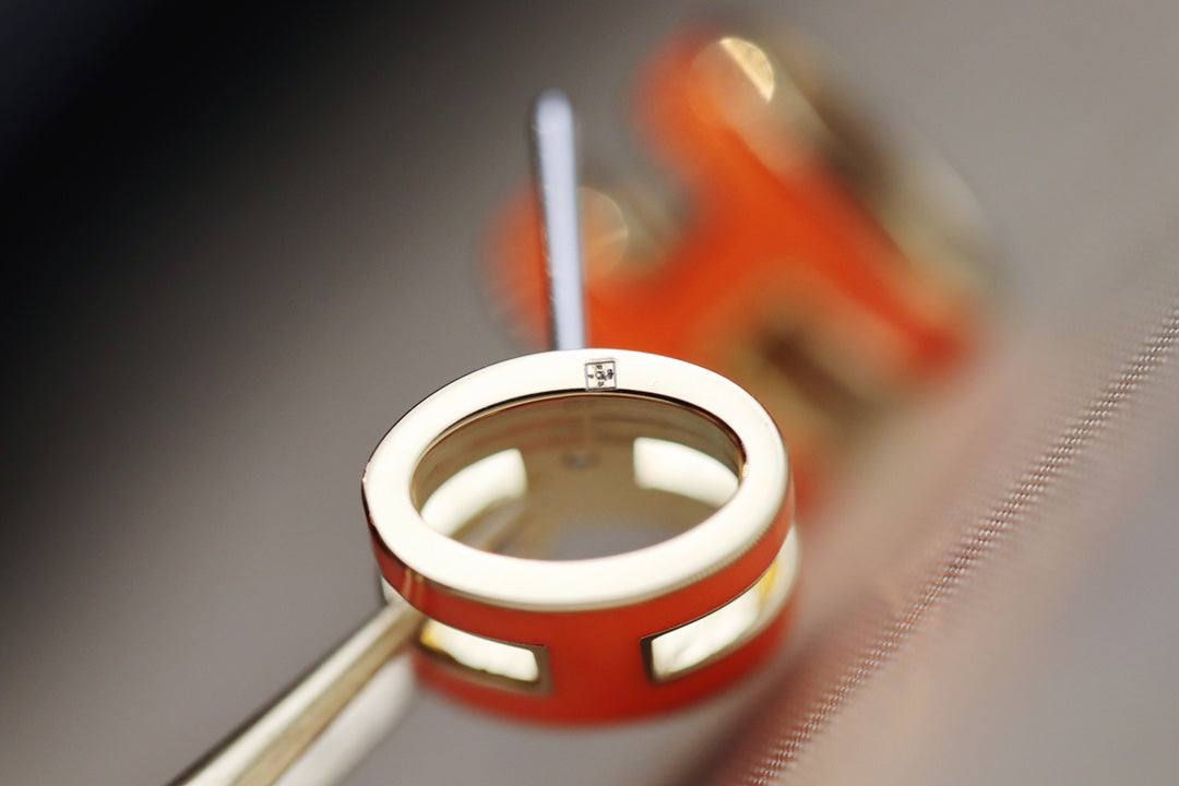 [Everoly JW]MINI POP H EARRINGS ORANGE