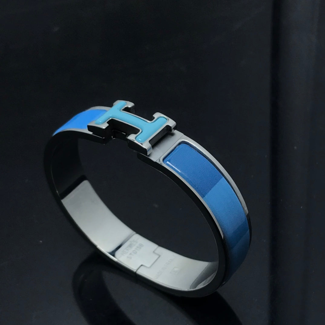 [Everoly JW]H BRACELET BLUE RAINBOW CERAMIC