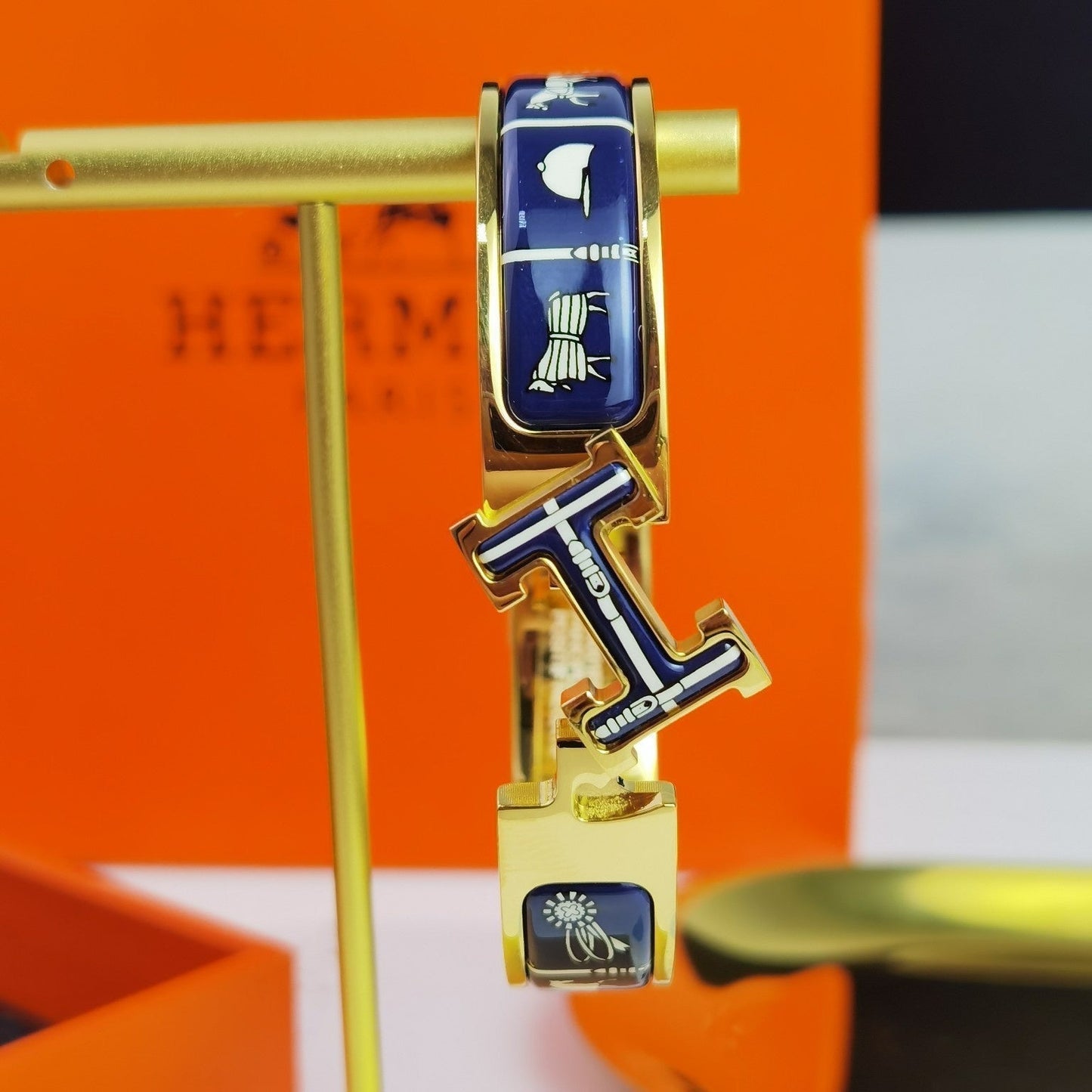 [Everoly JW]H COUVERTURES DARK BLUE BRACELET