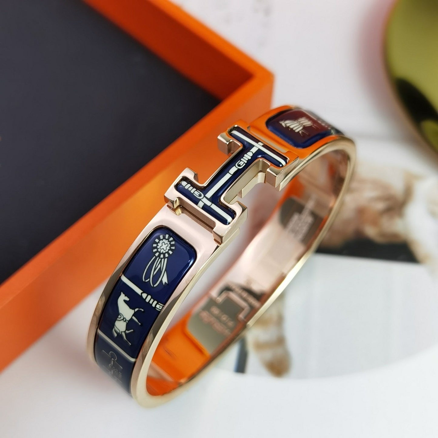 [Everoly JW]H COUVERTURES DARK BLUE BRACELET