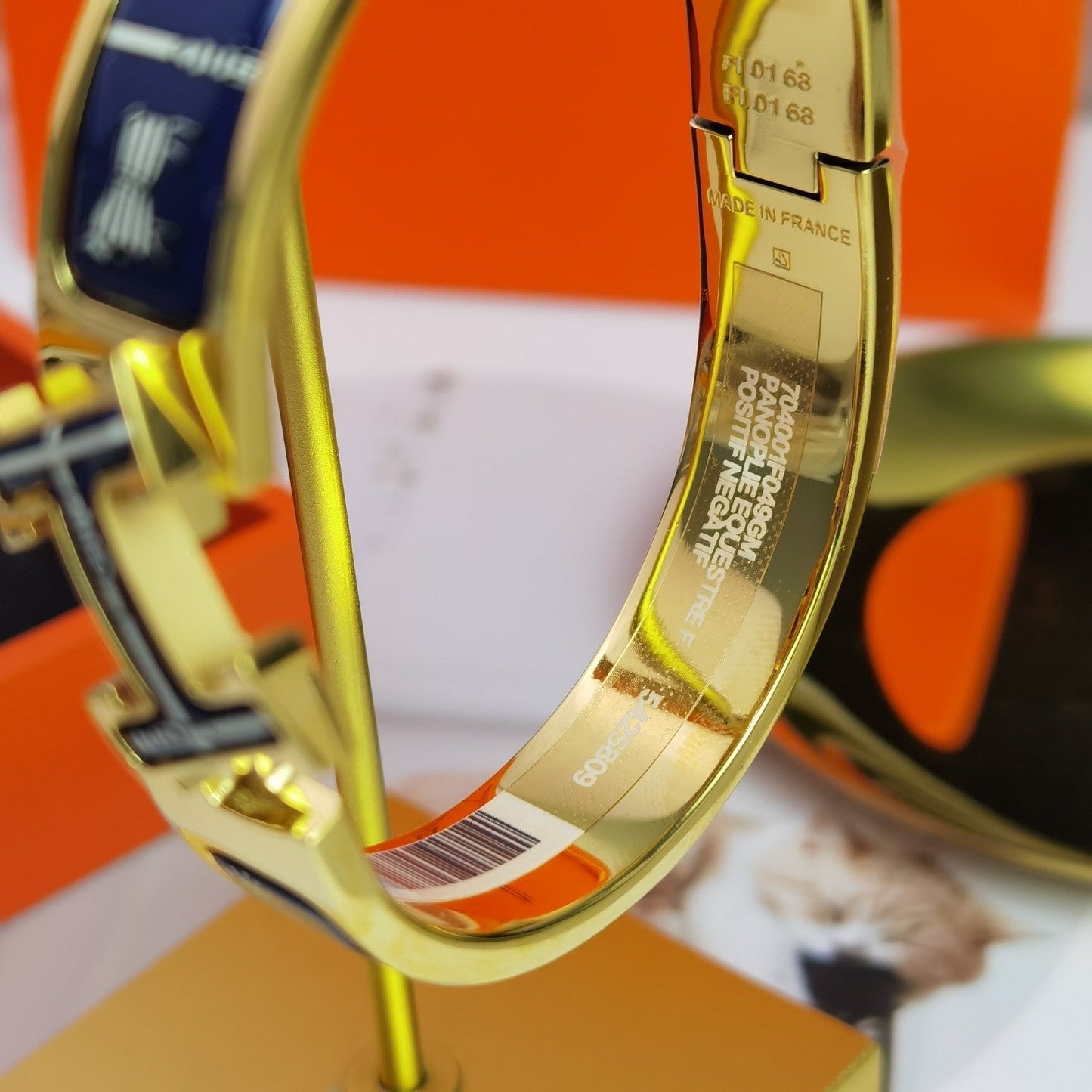 [Everoly JW]H COUVERTURES DARK BLUE BRACELET